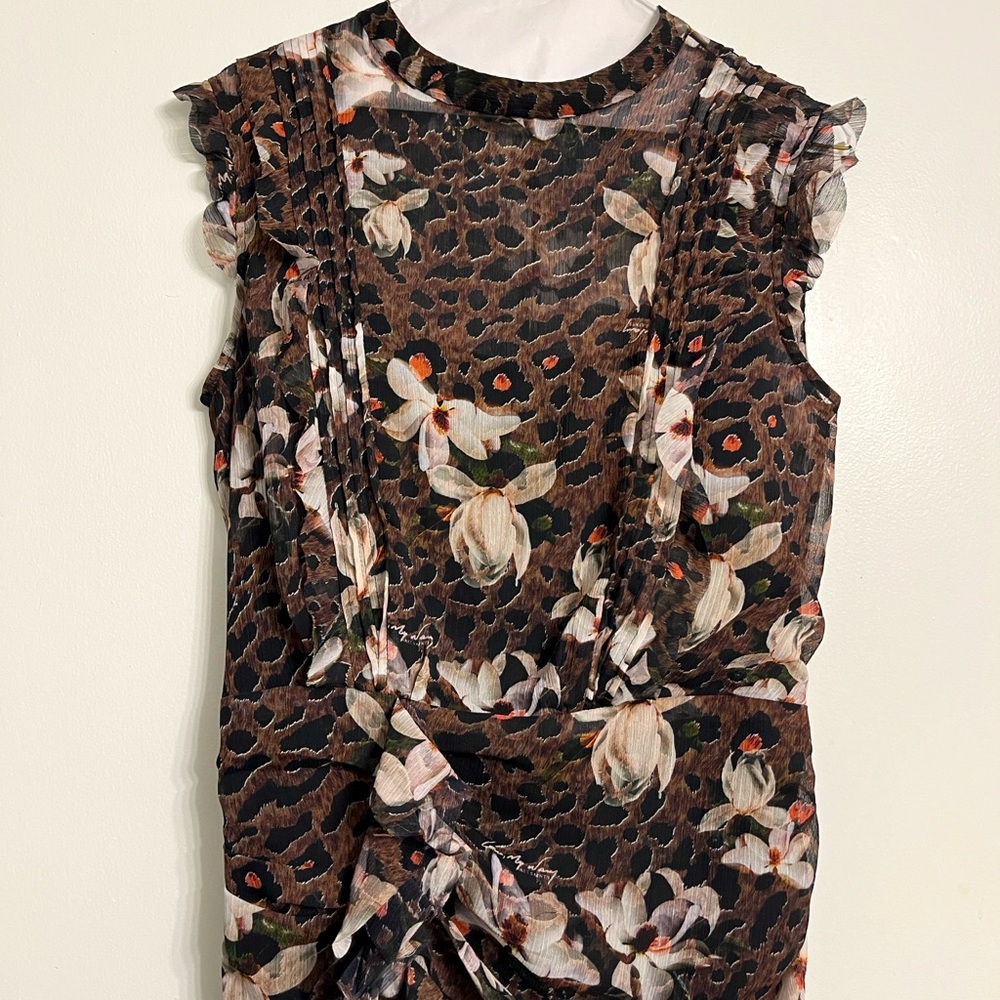 All Saints printed dress full of color